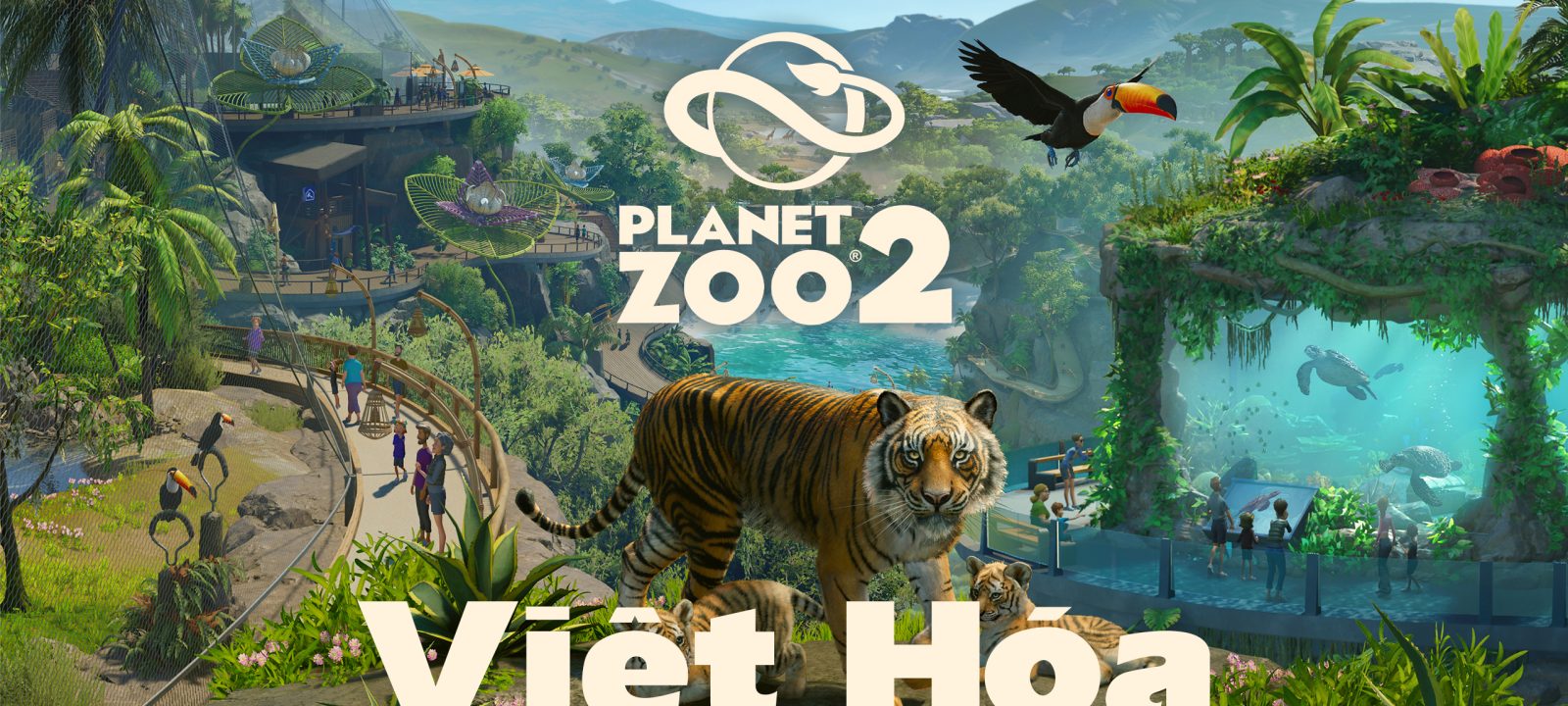 Planet Zoo 2 Việt Hóa – Khu Bảo Tồn screenshot 1